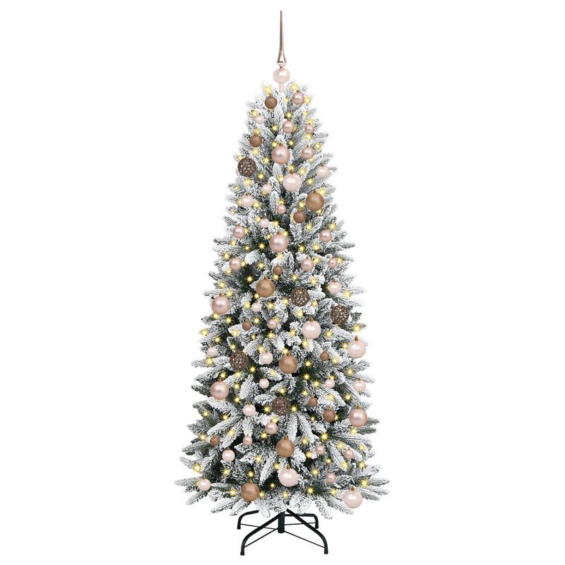 Artificial Christmas Tree White 180 cm PVC
