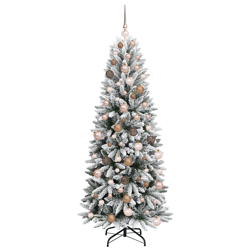 Artificial Christmas Tree White 180 cm PVC