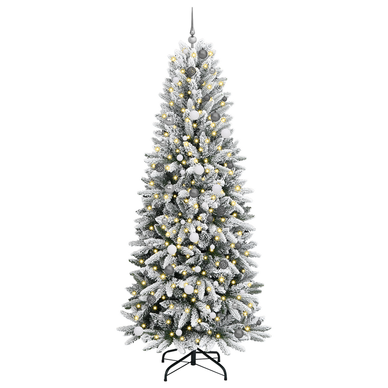 Artificial Christmas Tree White 240 cm PVC