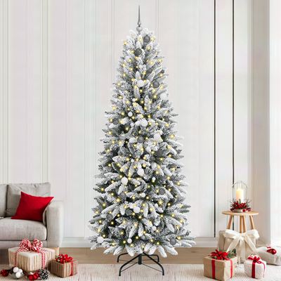 Artificial Christmas Tree White 240 cm PVC