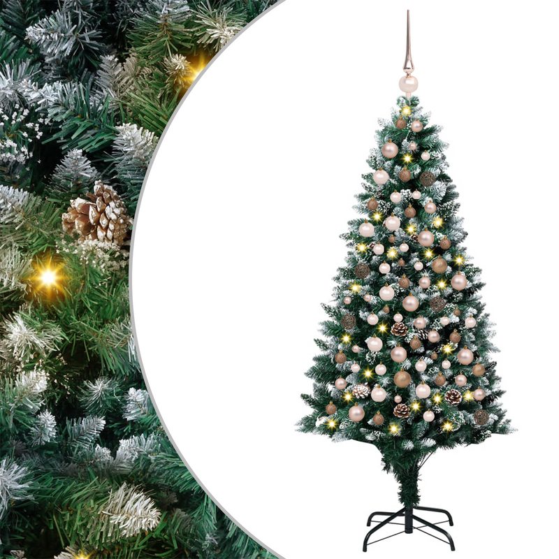 Artificial Christmas Tree Green 180 cm PVC