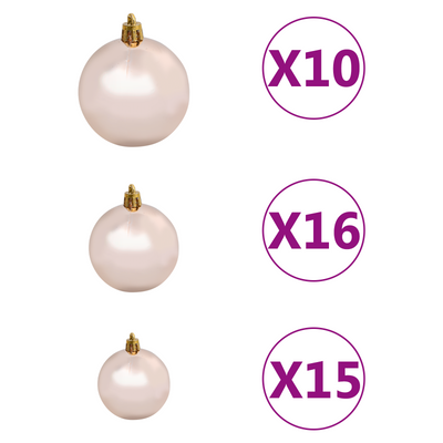 Artificial Christmas Tree Green 180 cm PVC