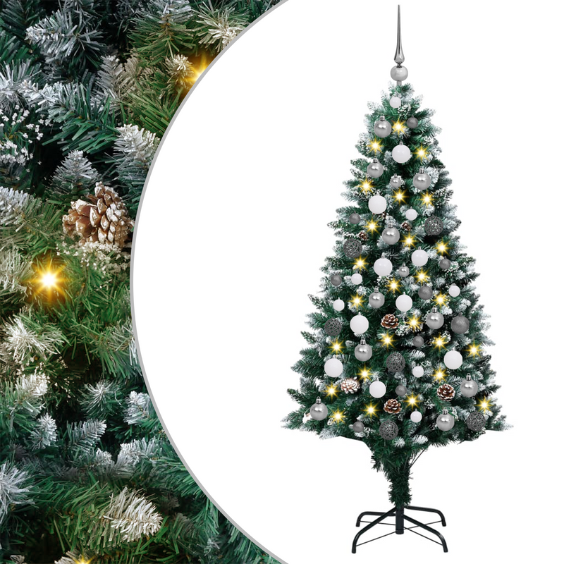 Artificial Christmas Tree Green 180 cm PVC
