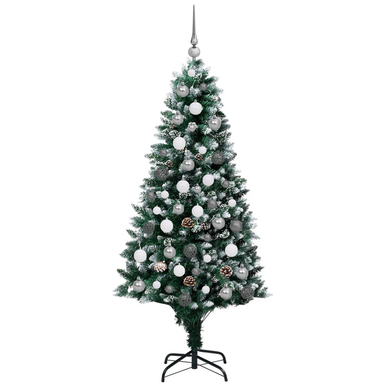Artificial Christmas Tree Green 180 cm PVC