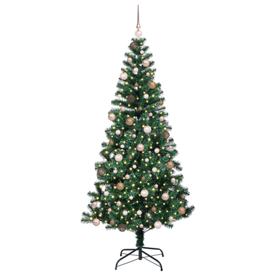 Artificial Christmas Tree Green 210 cm Plastic