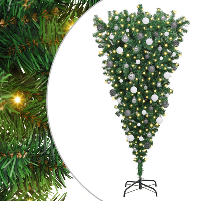 Artificial Christmas Tree Green 180 x 90 cm PVC