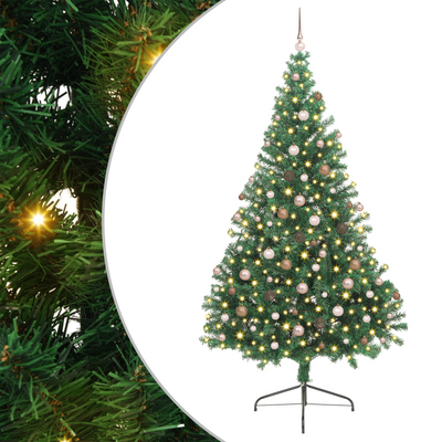 Artificial Christmas Tree Green 240 cm Plastic