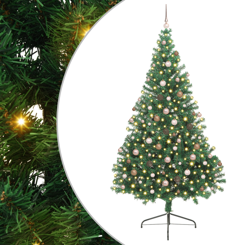Artificial Christmas Tree Green 240 cm Plastic