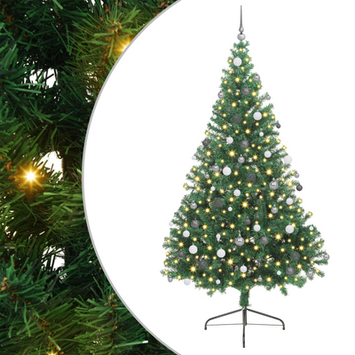 Artificial Christmas Tree Green 240 cm PVC