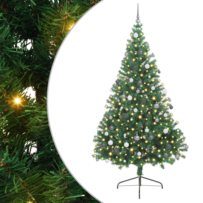 Artificial Christmas Tree Green 240 cm PVC