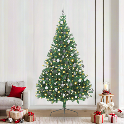 Artificial Christmas Tree Green 240 cm PVC