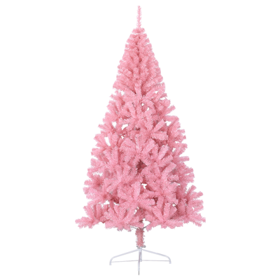 Artificial Christmas Tree Pink 240 cm Plastic