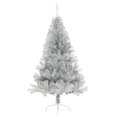 Artificial Christmas Tree Silver 180 cm Steel
