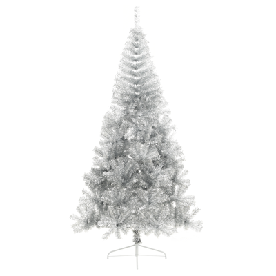 Artificial Christmas Tree Silver 240 cm PET