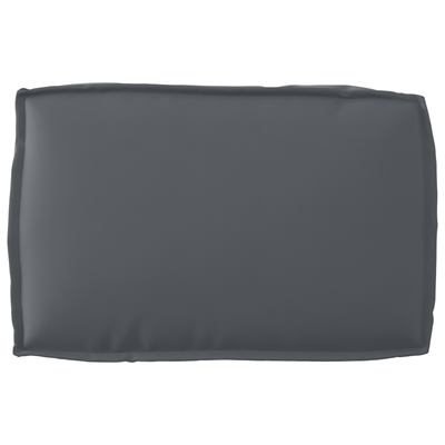 Pallet Cushion Set 3 pcs Anthracite 60x120x12cm 60 x 40 x 12 cm
