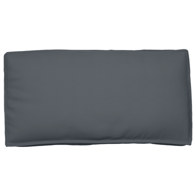 Pallet Cushion Set 3 pcs Anthracite 60x120x12cm 60 x 40 x 12 cm