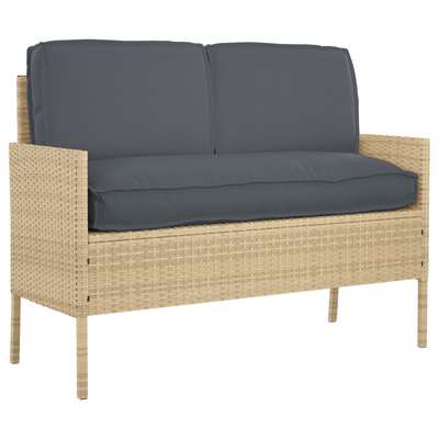 Pallet Cushion Set 3 pcs Anthracite 60x120x12cm 60 x 40 x 12 cm