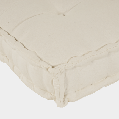 Pallet Sofa Cushion 2 pcs Cream Fabric