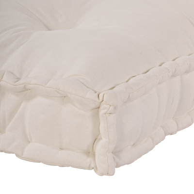 Cream Fabric Pallet Sofa Cushion