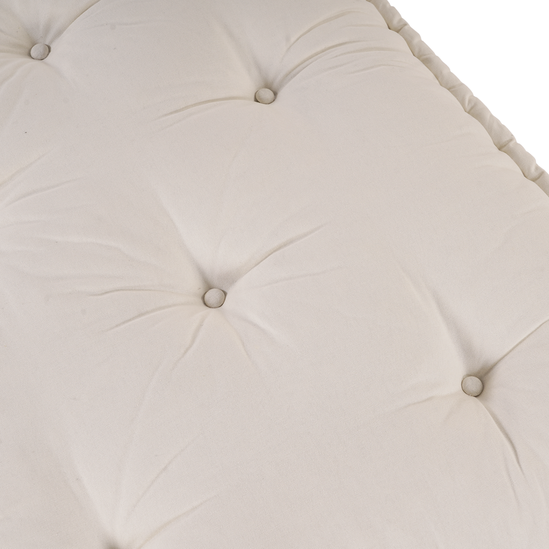 Cream Fabric Pallet Sofa Cushion