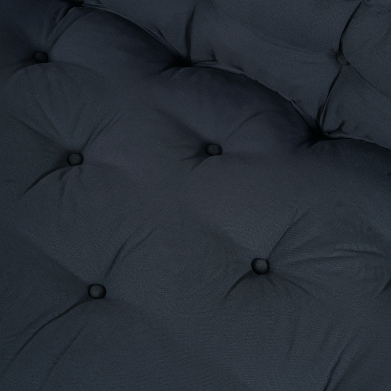 Pallet Sofa Cushion with Back Support - Charcoal Fabric
