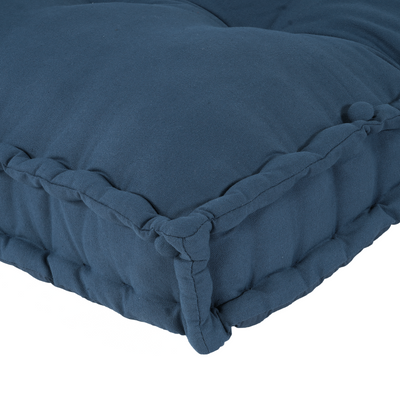 Pallet Sofa Cushion with Arm and Back Support - Blue Fabric