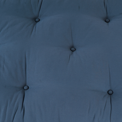 Pallet Sofa Cushion Blue Fabric