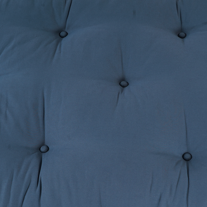 Pallet Sofa Cushion Blue Fabric