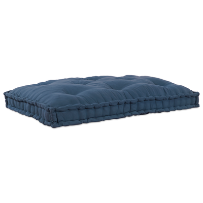 Pallet Sofa Cushion Blue Fabric