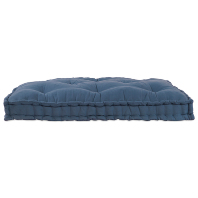 Pallet Sofa Cushion Blue Fabric