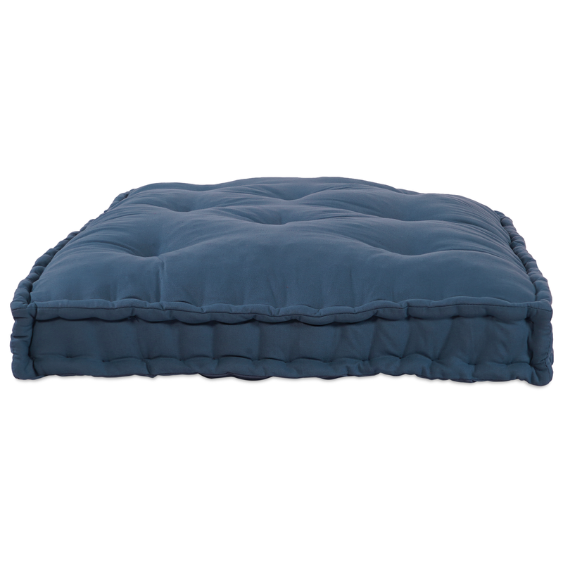 Pallet Sofa Cushion Blue Fabric