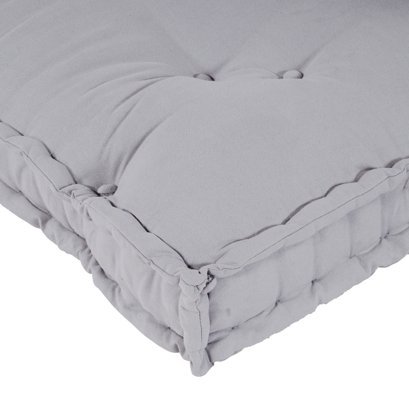 Pallet Sofa Cushion with Back Support - Grey Fabric