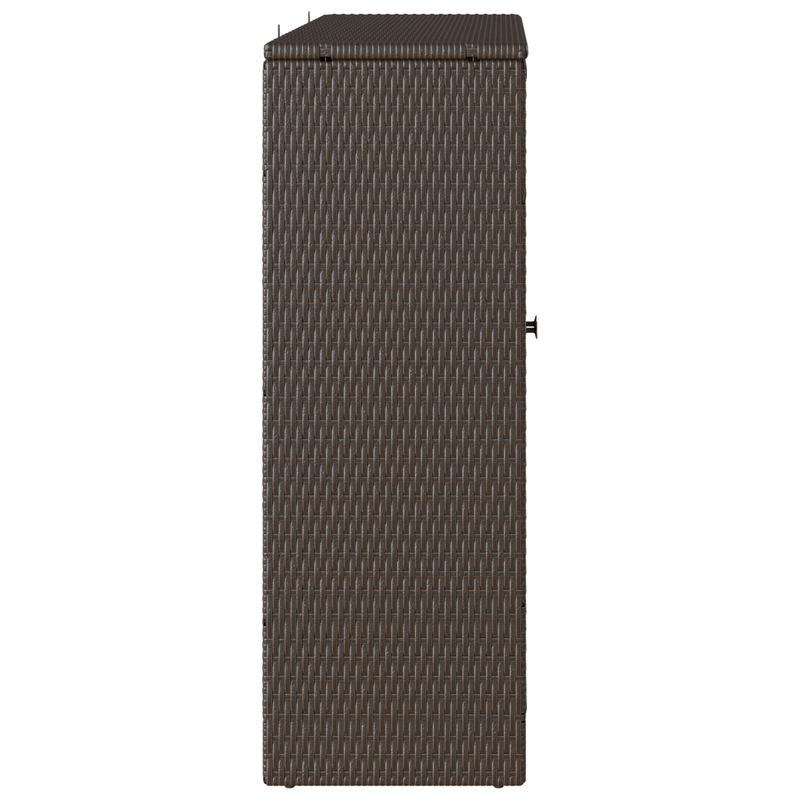 Storage Cabinet Brown 100x36x102 cm Rattan