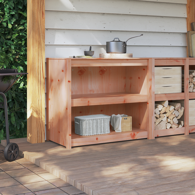 Outdoor Kitchen Cabinet 106x55x92 cm Solid Wood Douglas Fir