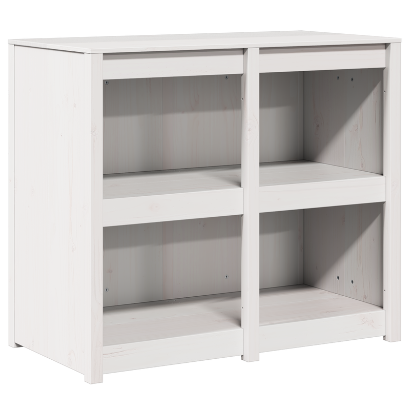 Outdoor Kitchen Cabinet White 106x55x92 cm Solid Wood Pine