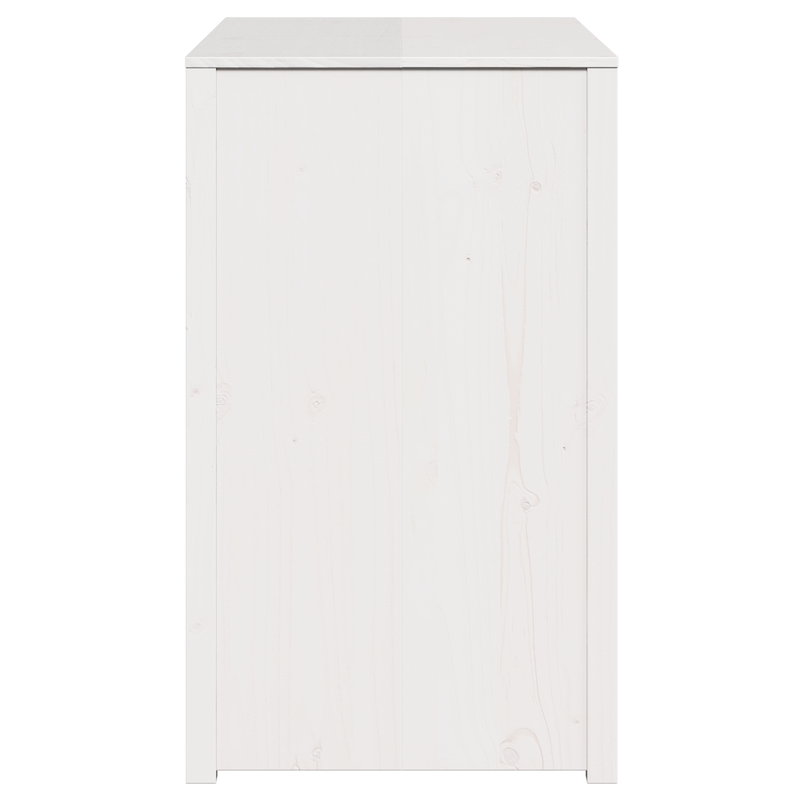 Outdoor Kitchen Cabinet White 106x55x92 cm Solid Wood Pine