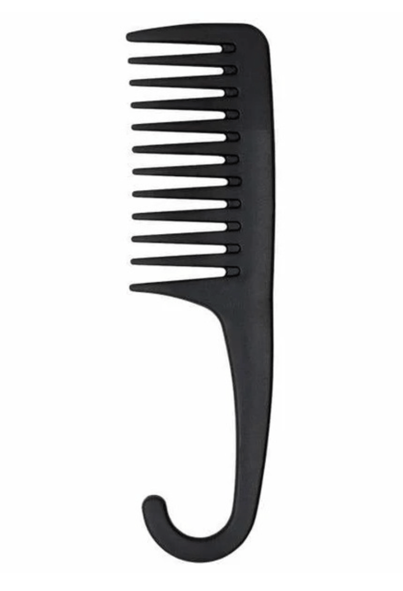 Indulge Shower Waterproof Hair Comb Brush - Black Payday Deals