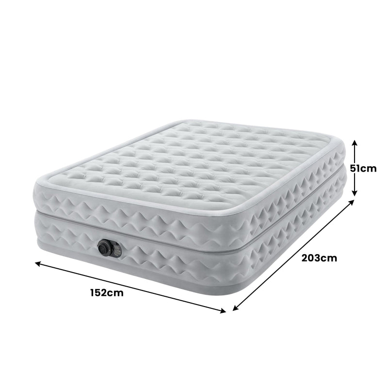 Intex Dura-beam Deluxe Supreme Air-flow Air Mattress - Queen Payday Deals