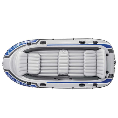 Intex Excursion 5 Set Inflatable Boat with Oars and Pump Payday Deals