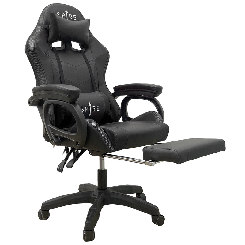 Intex Spire Onyx Led Massage Gaming Chair - Black Payday Deals