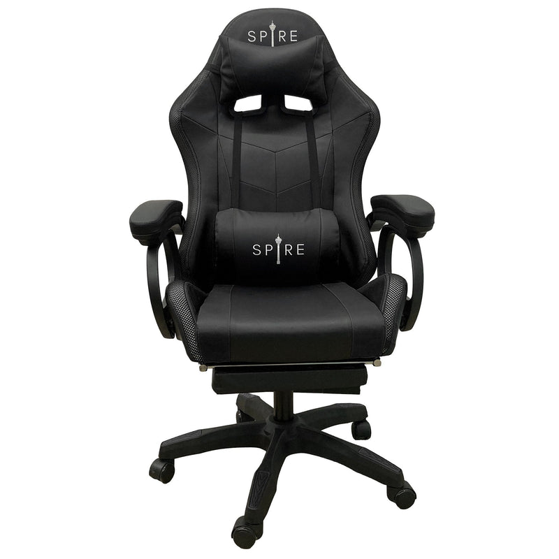 Intex Spire Onyx Led Massage Gaming Chair - Black Payday Deals