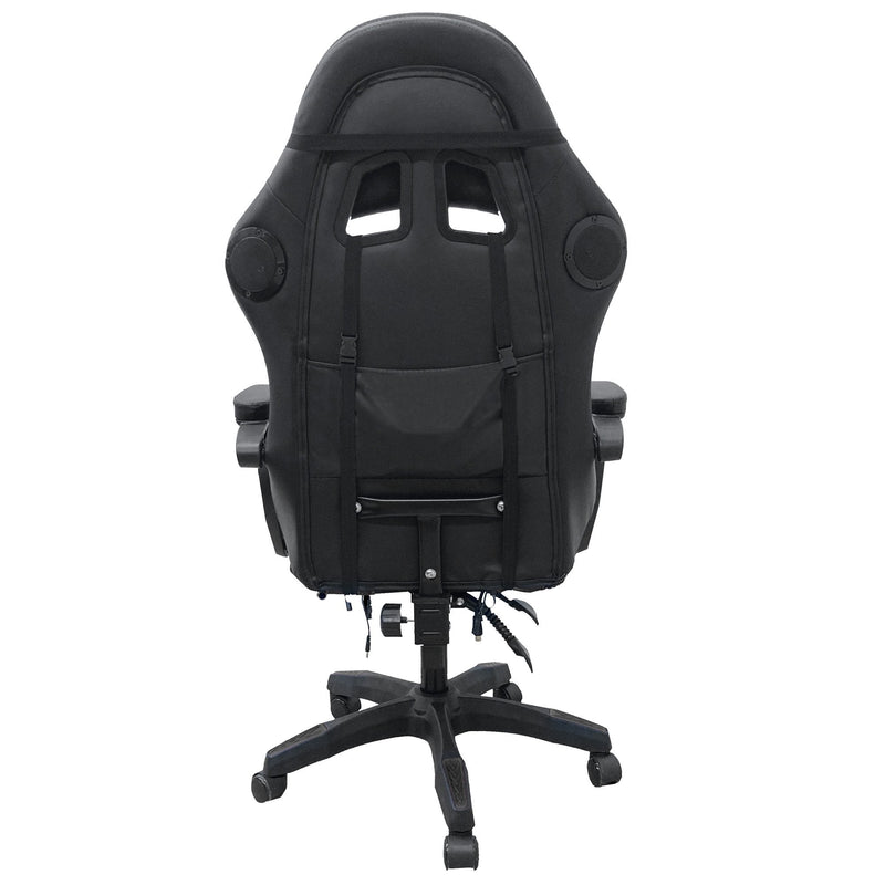 Intex Spire Onyx Led Massage Gaming Chair - Black Payday Deals