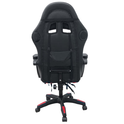 Intex Spire Onyx Led Massage Gaming Chair - Red And Black Payday Deals