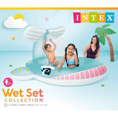 Intex Whale Spray Pool 201x196x91 cm Payday Deals