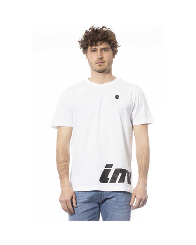Invicta Men's White Cotton T-Shirt - XL