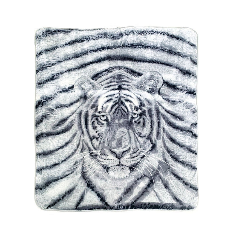 J.Elliot Home 350gsm Tiger Photo Mink Blanket Payday Deals