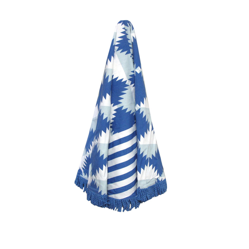 J.Elliot Home Arctic Round Cotton Turkish Towel Blue Payday Deals