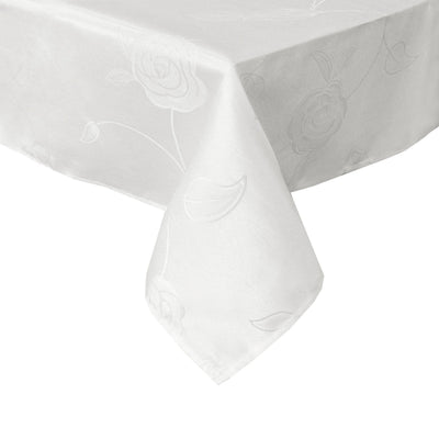 Jacquard Tablecloth Rosa Ivory 150 x 210 cm