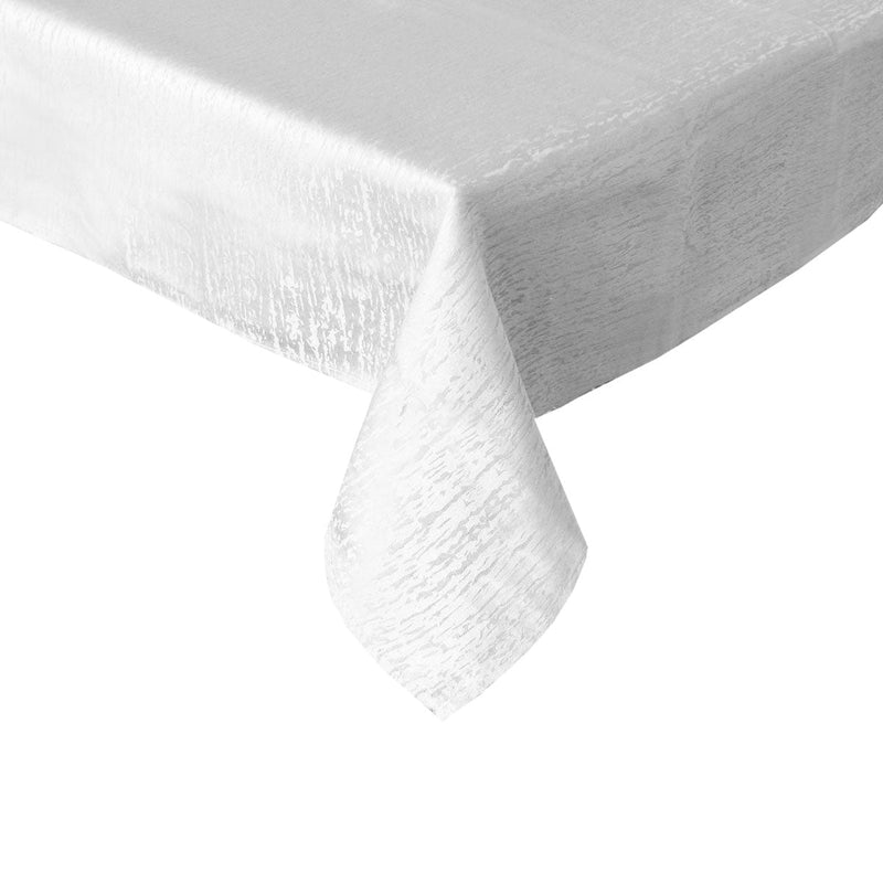 Jacquard Tablecloth Tuscany White 135 x 180 cm Payday Deals