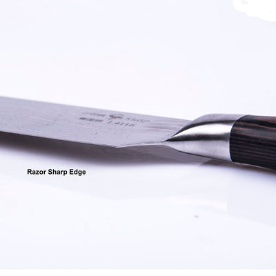 Japanese Chef Knife - Pro Kitchen Knife 34cm Chef's Knives High Carbon German Stainless Steel Sharp Knife Payday Deals